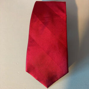 Express Striped Men's Red Tie